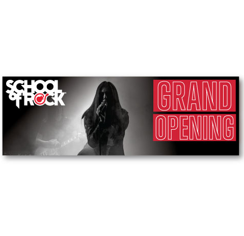Grand Opening 6'x2' Banner
