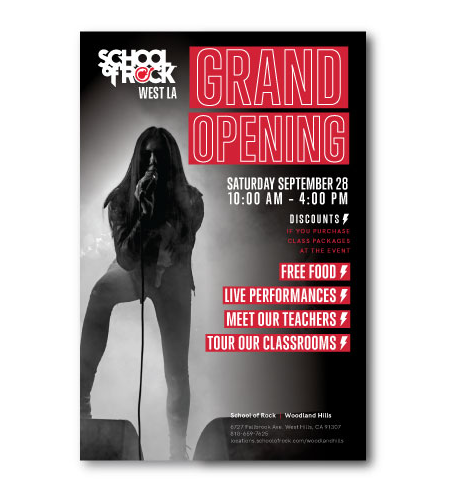 Grand Opening Flyer (Customized)