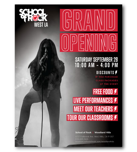 Grand Opening Poster (Customized)