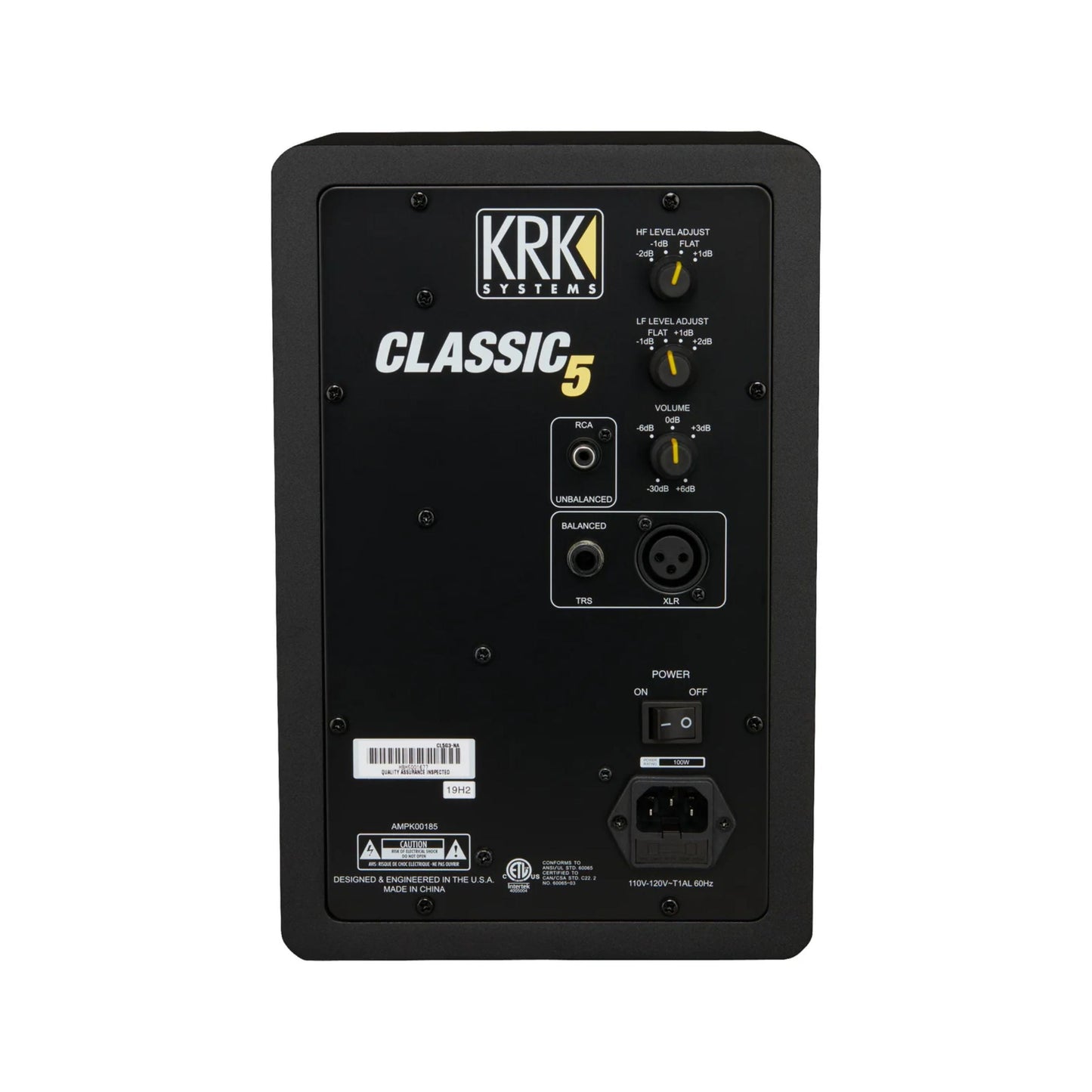 5“ Studio Monitor 120v Classic