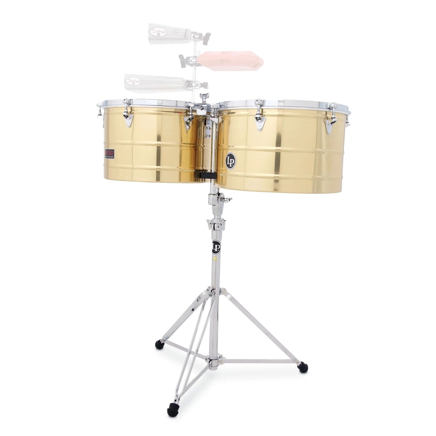 Prestige 15" and 16" Thunder Timbales - Brass