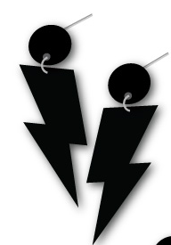 Lightning Bolt Earrings