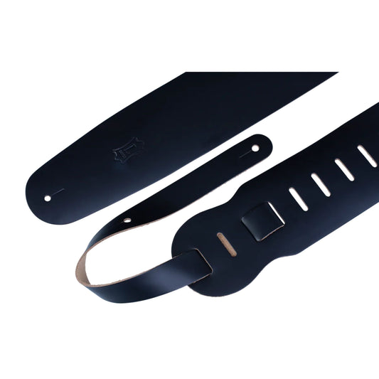 Lead Leather Series Bass Strap - Black