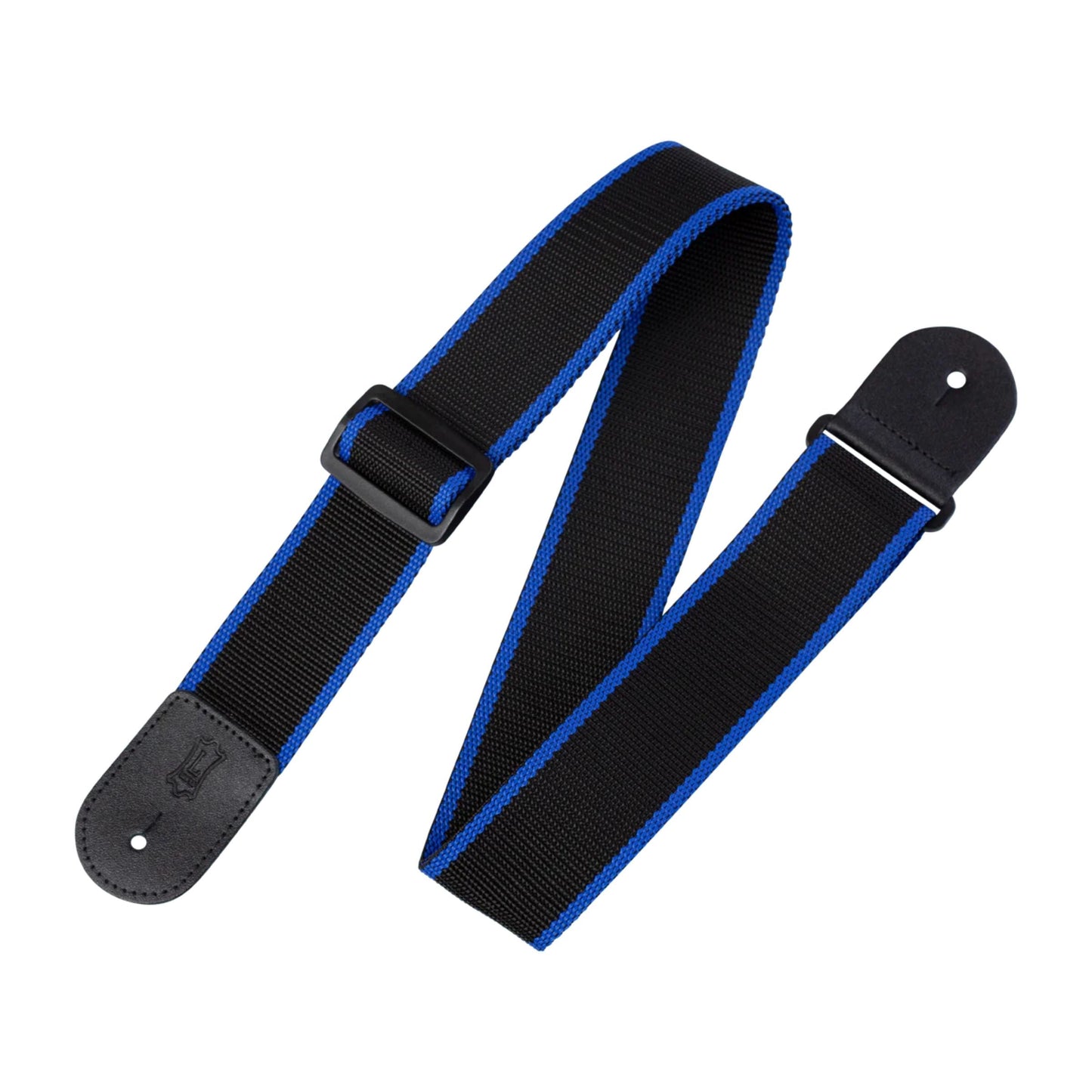 Single Tone Series Guitar Strap - Black & Blue