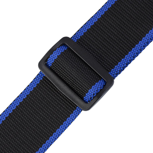 Single Tone Series Guitar Strap - Black & Blue