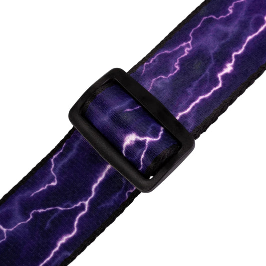 Polyester Guitar Strap - Lightning
