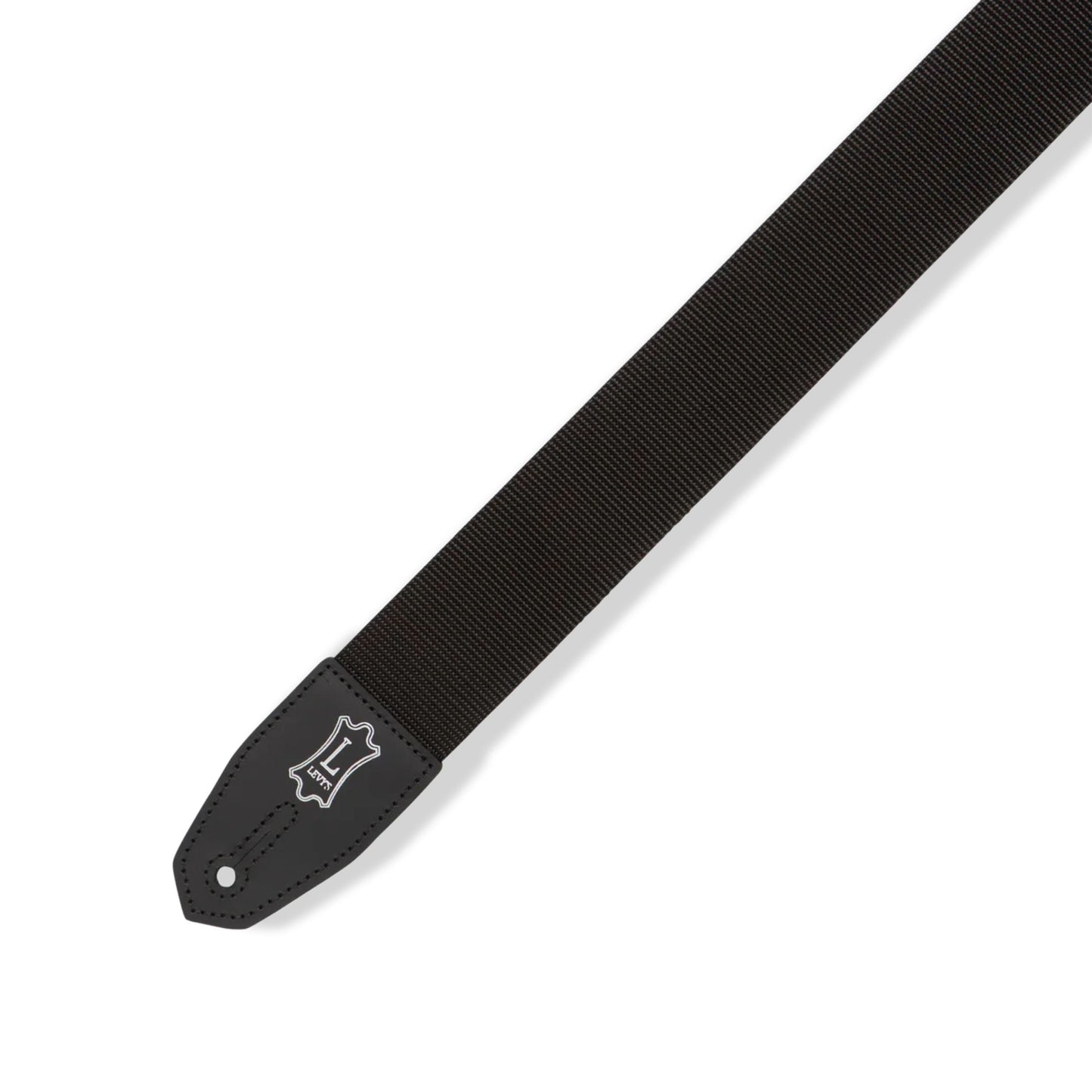 Right Height Polyester Guitar Strap - Black