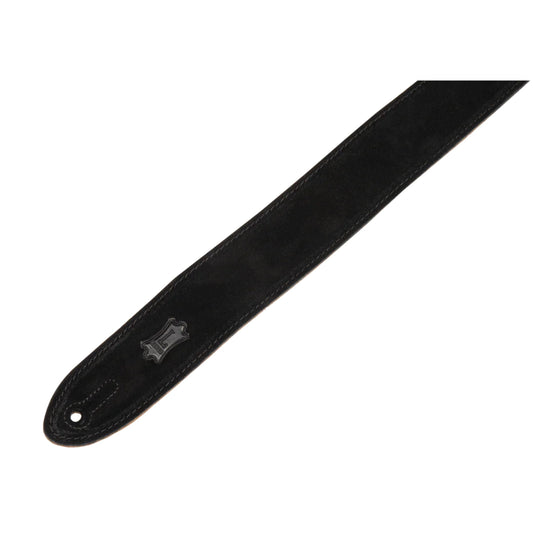 Suede Guitar Strap - Black