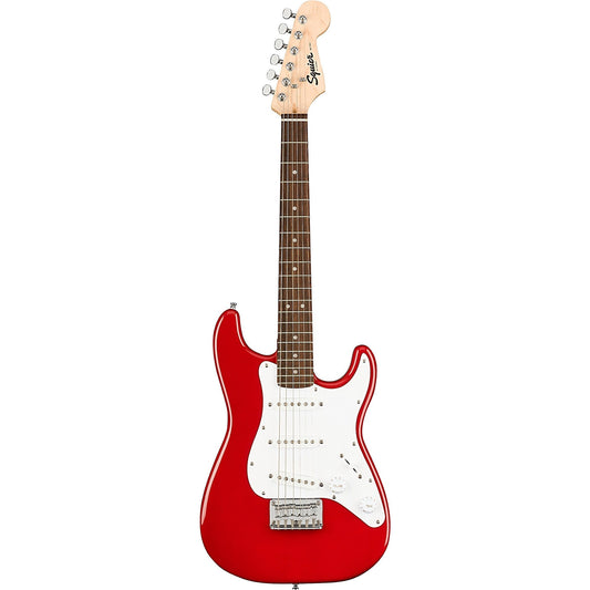 Squier Mini Red Strat Bundle With Amp