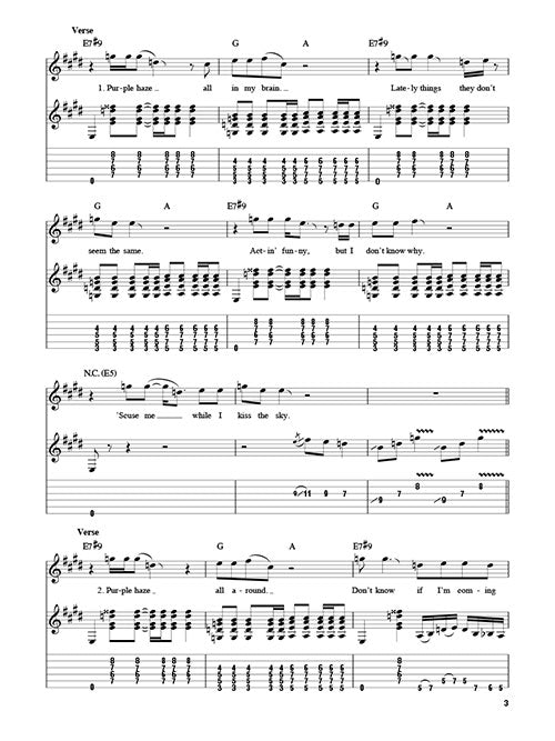 Hendrix, Jimi - Smash Hits - Easy Guitar Play-Along Vol. 14 - Book/Online Audio