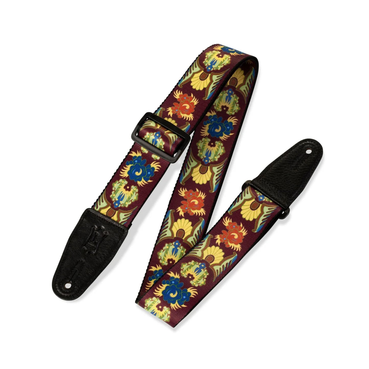 Polyester Guitar Strap - Floral