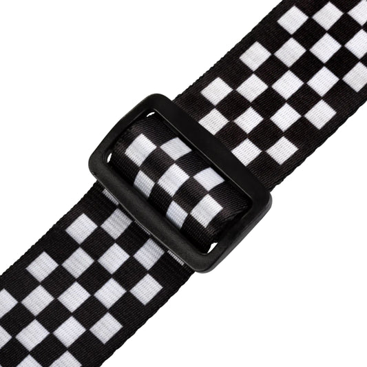 Polyester Guitar Strap - Checkerboard