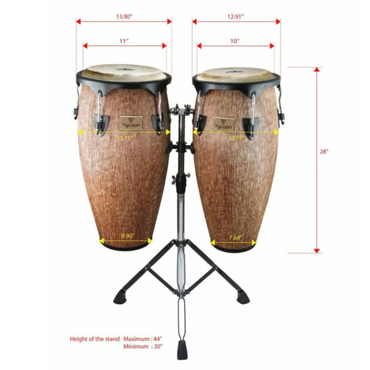 Supremo Select Series 10" & 11" Congas - Island Palm