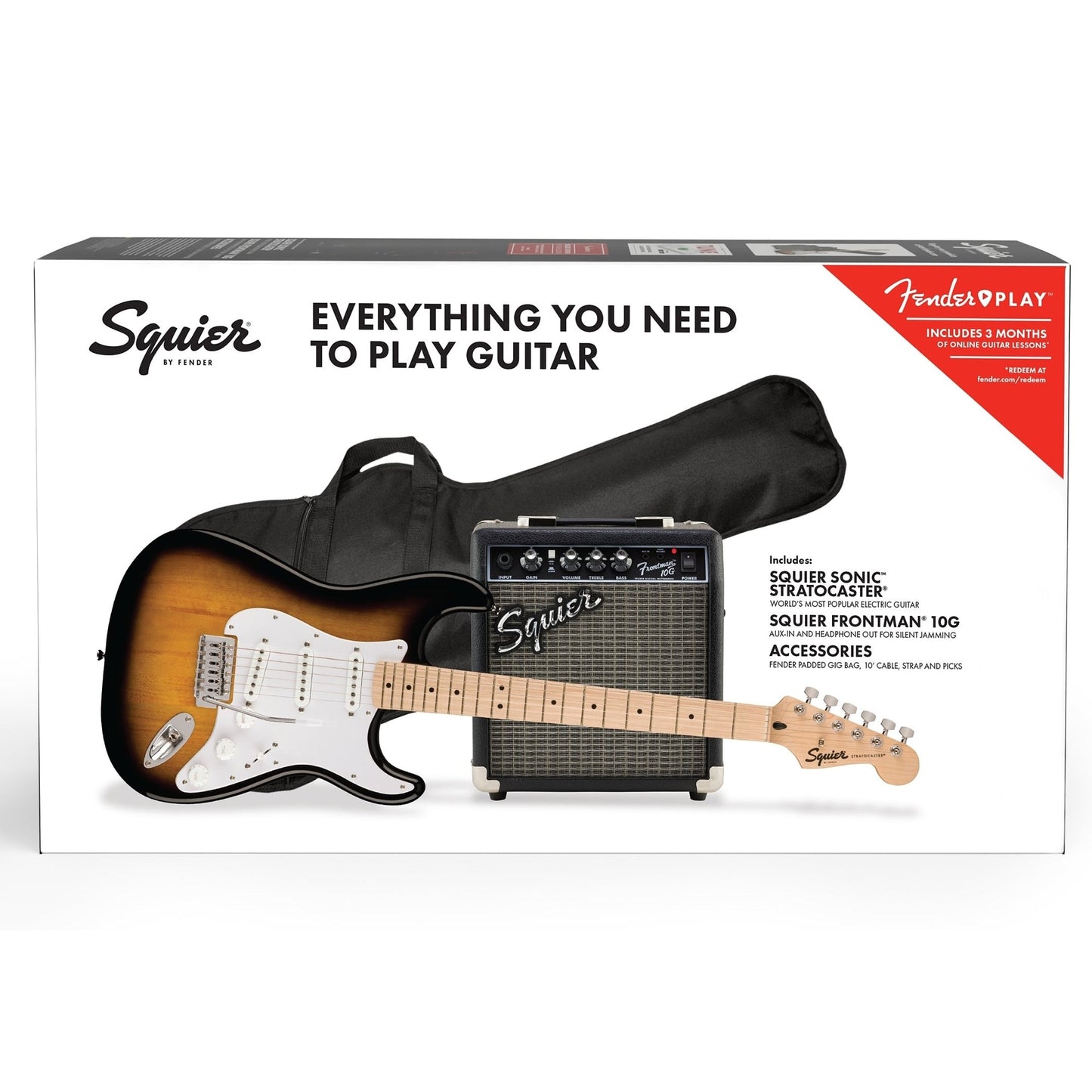 Squier Sonic® Stratocaster® Pack