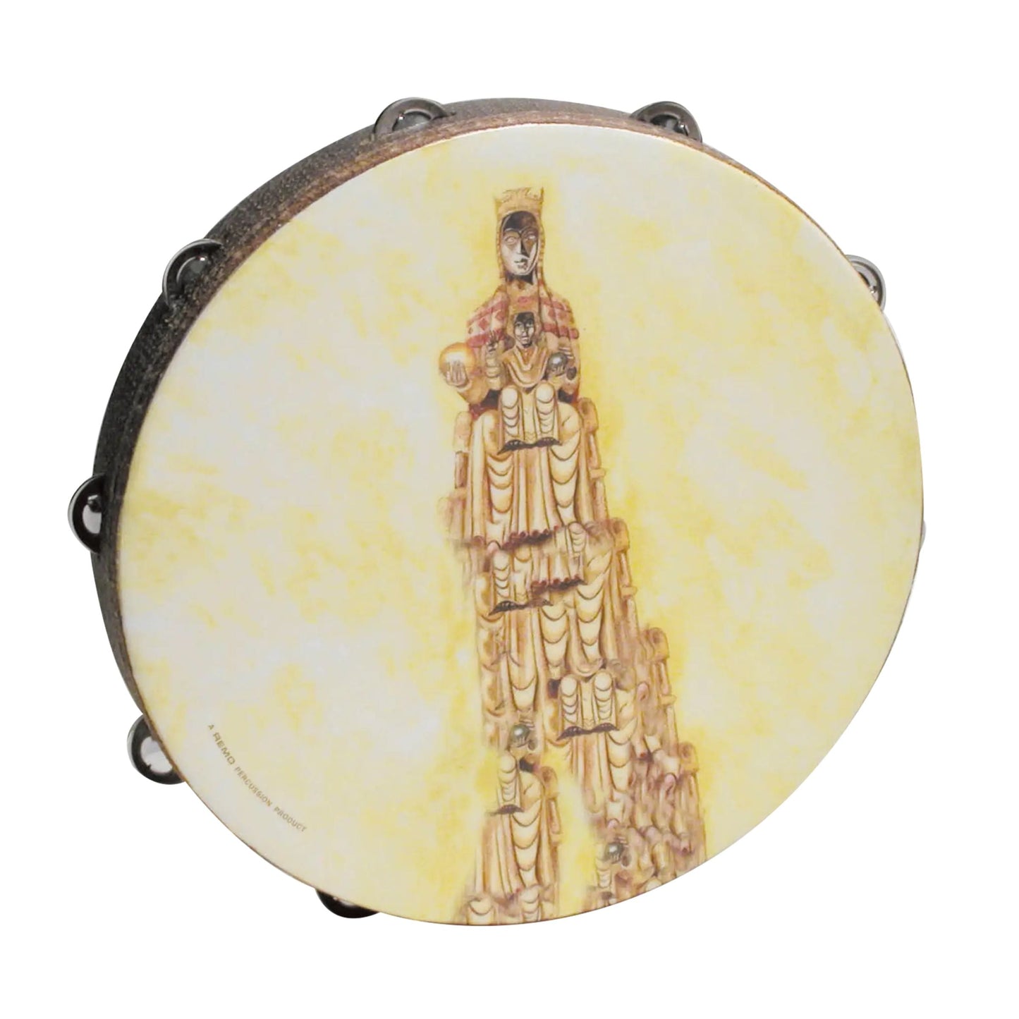 Valencia Alessandra Belloni Tambourine - 16“ Diameter, Single Row