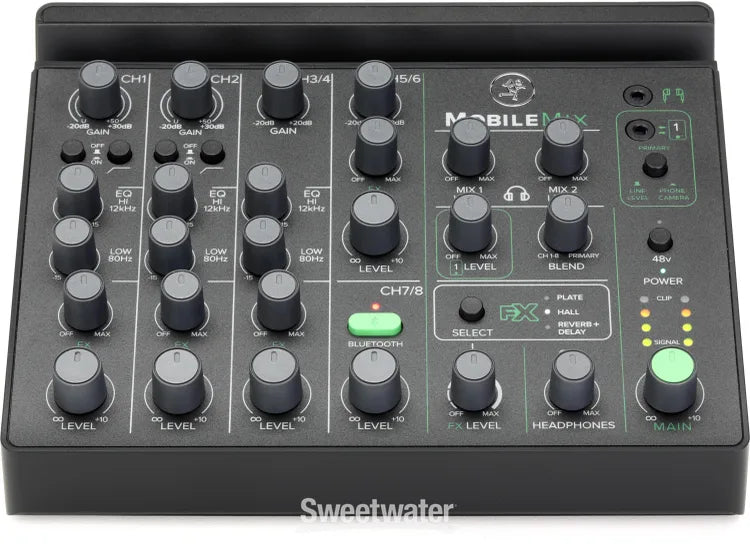 MobileMix 8-channel mixer