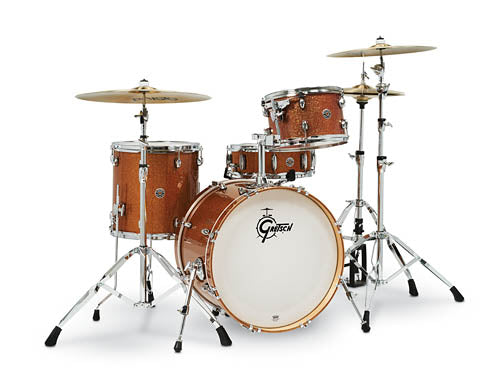 Gretsch Catalina Club 4 Piece Shell Pack (20/12/14/14SN) - Bronze 