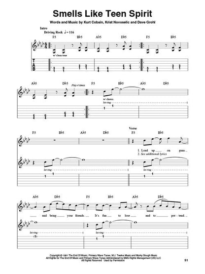 Nirvana - Easy Guitar Play-Along Vol. 11 - Book/Online Audio