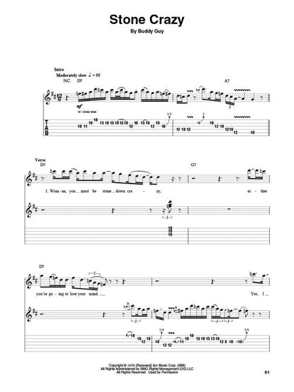 Guy, Buddy - Guitar Play-Along Vol. 183 - Book/Online Audio