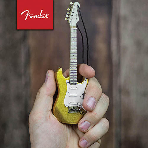 Fender Gold '50s Strat – 6″ Holiday Ornament