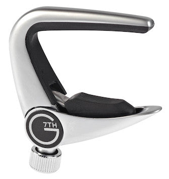 G7th Newport Pressure Touch Capo - Ukulele/Banjo (Chrome)