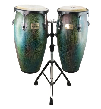 Supremo Series Select Dark Iris Finish Congas - 10 inch. & 11 inch.