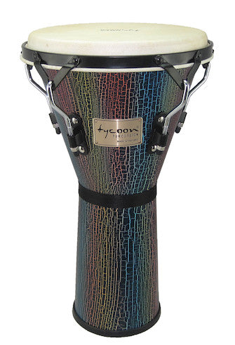 Supremo Series Djembe Dark Iris Finish - 12 inch.