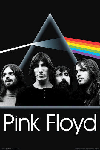 Pink Floyd - Dark Side Group - Wall Poster - 24 inch. x 36 inch.