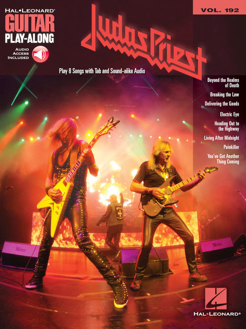 Priest, Judas - Guitar Play-Along Vol. 192 - Book/Online Audio