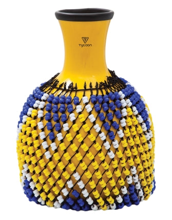 Small Yellow Fiberglass Shekere