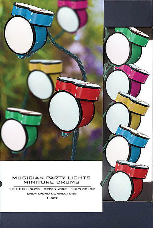 Miniture Drums Party Lights