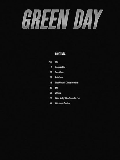 Green Day - Guitar Play-Along Vol. 165 - Book/Online Audio