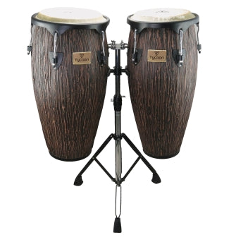 Supremo Select Series Conga Set - Lava Wood Finish - 10 inch. & 11 inch.