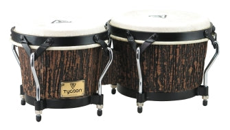Supremo Select Series Bongos - Lava Wood Finish - 7 inch. & 8-1/2 inch.