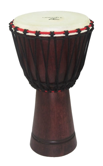 Staved Siam Oak Rope-Tuned Djembe - 10 inch.