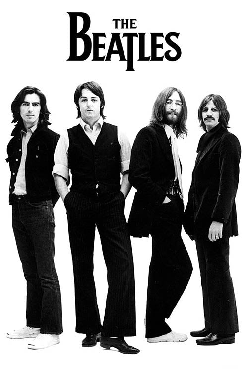 Beatles - White Album Group Shot - Wall Poster - 24 inch. x 36 inch.