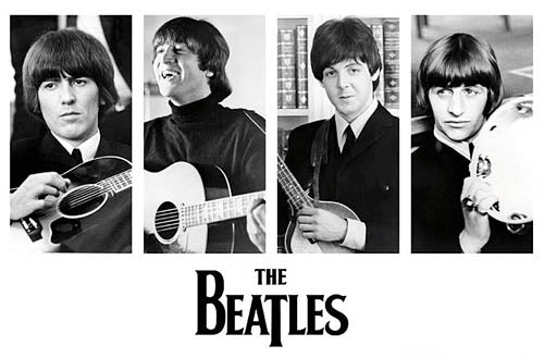 Beatles - Early Portraits - Wall Poster - 24 inch. x 36 inch.