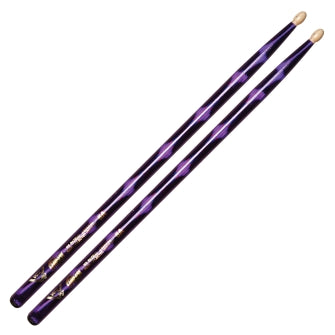 Color Wrap 5A Purple Optic Drum Sticks