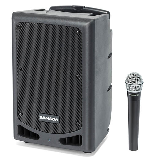 Samson Xp108w Portable Pa 8“ 200 Watts Bluetooth, Wireless Hh Mic Channel 6
