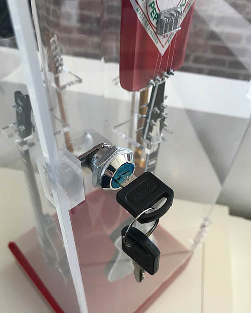 Custom Axe Heaven® Collectors Mini Guitar Acrylic Display Case