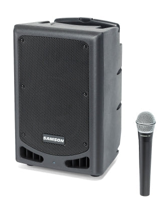 Samson Xp108w Portable Pa 8“ Ch 24 Bluetooth, Wireless Hh Mic