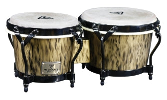 Supremo Select Series Kinetic Gold Finish Bongos - 7 inch. & 8-1/2 inch.