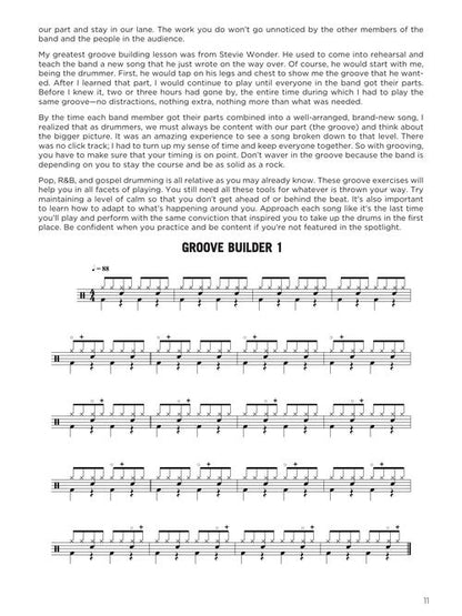 Pop, R&B & Gospel Drumming - Book/Online Video