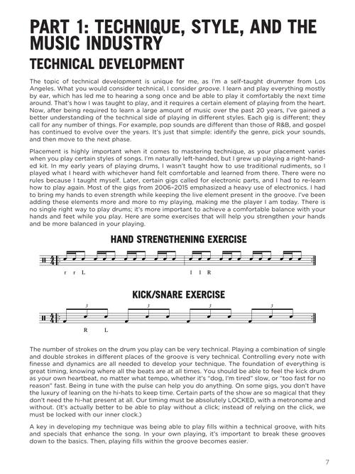 Pop, R&B & Gospel Drumming - Book/Online Video