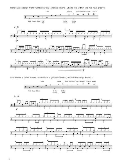 Pop, R&B & Gospel Drumming - Book/Online Video