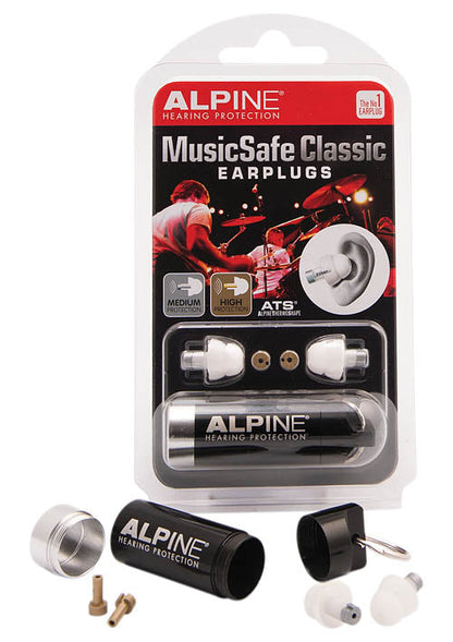 MusicSafe Classic Earplugs - Individual Pack