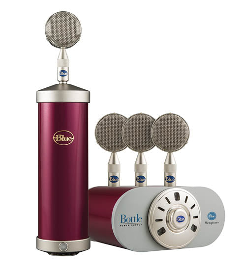 Bottle Mic Locker - Custom Raspberry Beret