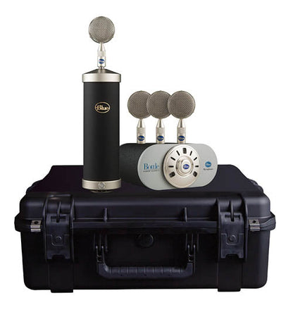 Bottle Mic Locker - Custom Textured Matte Black