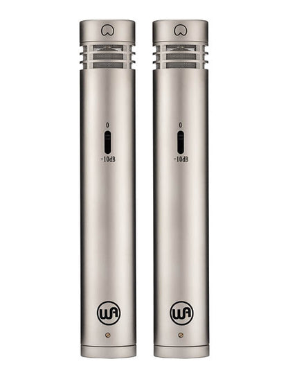 WA-84 Small Diaphragm Condenser Microphone - Stereo Pair - Nickel Color