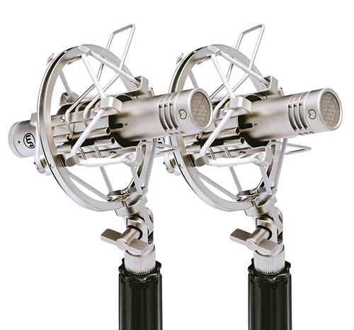 WA-84 Small Diaphragm Condenser Microphone - Stereo Pair - Nickel Color